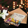 Cheerful Singing Birds Colourful Design Birthday Card, thumbnail 4 of 5