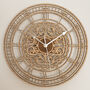 Ornate Wooden Big Ben Wall Clock – Up To 90cm, thumbnail 4 of 6