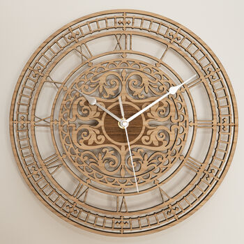 Ornate Wooden Big Ben Wall Clock – Up To 90cm, 4 of 6
