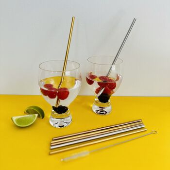 Luxury Straw And Brush Party Gift Set In A Gift Box, 4 of 11