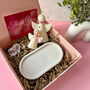 Angel Christmas Candles And Trinket Tray Gift Set, thumbnail 2 of 3