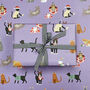 Christmas Cats Wrapping Paper, thumbnail 1 of 6