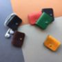 Personalised Leather Earphone Tidy Case, thumbnail 3 of 8