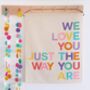 'Love You Just The Way You Are' Wall Hanging, thumbnail 2 of 3