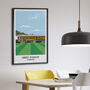 Personalised Contemporary Football Stadium Print, thumbnail 10 of 12