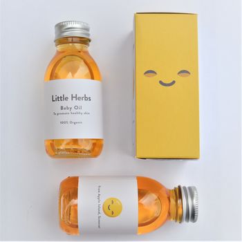 Baby Massage And Bath Oil By Little Herbs, 4 of 8