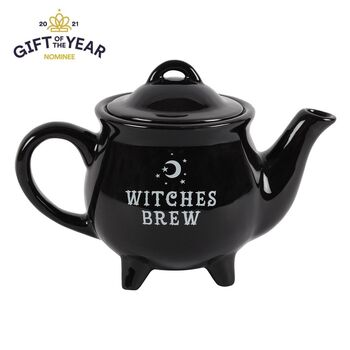 Witches Brew Black Ceramic Tea Pot, 2 of 3