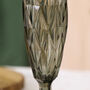 Set Of Four Jewel Tones Coloured Champagne Flutes, thumbnail 5 of 7