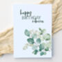 Personalised Adult Birthday Card Eucalyptus, thumbnail 2 of 5