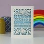 Personalised Papercut Happy Easter From… Card, thumbnail 3 of 4