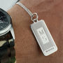 Personalised Silver Dog Tags By David Louis, thumbnail 5 of 7