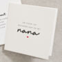 1st Mothers Day Card For Nana, thumbnail 1 of 2