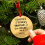 Personalised Remembrance Pet Christmas Bauble, thumbnail 3 of 8