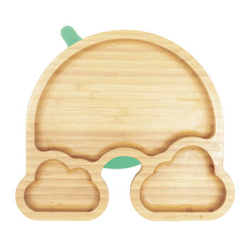 Baby Bamboo Weaning Suction Section Plate, 6 of 12