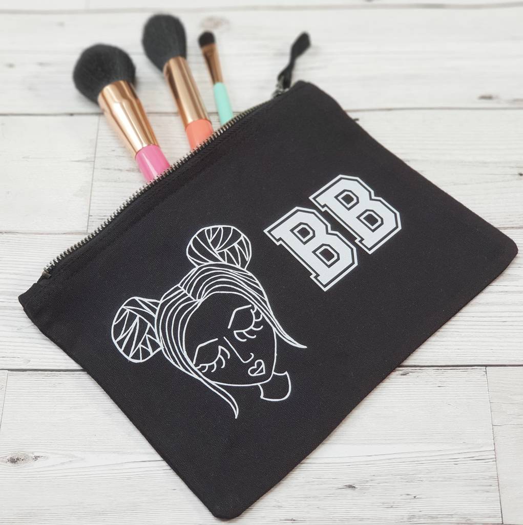 Personalised Initial Makeup Bag By Syd&Co