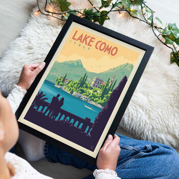 Lake Como, Italy Travel Print, 2 of 8