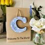 Personalised Welcome To The World Wooden Keepsake Card, thumbnail 4 of 6