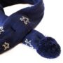 Gold Star Knitted Dog Scarf, thumbnail 4 of 5
