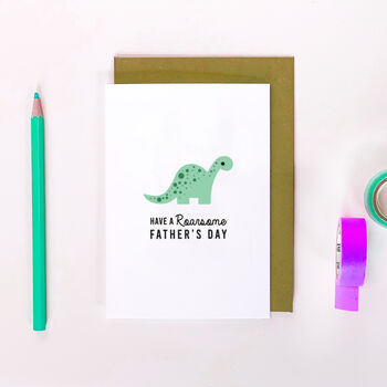 You're Roarsome Father's Day Card, 3 of 3