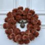 Pumpkin Autumn Halloween Wreath, thumbnail 2 of 6