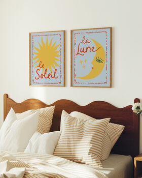 Le Soleil Illustrated Sun Print, 8 of 12