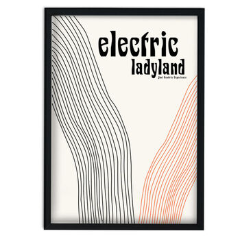 Electric Ladyland Psychedelic Art Print, 2 of 3