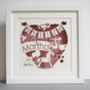 Personalised New Baby Paper Cut Picture, thumbnail 8 of 8