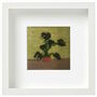 Monstera Cheese Plant Framed Knitted Art, thumbnail 3 of 7