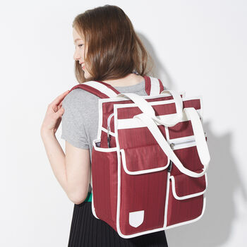 Shopper Pannier Backpack, 2 of 7