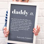 Personalised Dad Or Daddy Dictionary Print, thumbnail 5 of 6