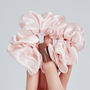 Silk Scrunchie Pink, thumbnail 1 of 7