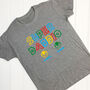 Personalised Super Daddio Dad T Shirt, thumbnail 4 of 10