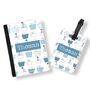 Boys Personalised Passport Cover And Tag, thumbnail 1 of 10