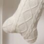 Knitted Dog Bone Stocking, thumbnail 2 of 2