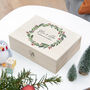 Personalised Couple's Wreath Christmas Eve Box, thumbnail 10 of 12