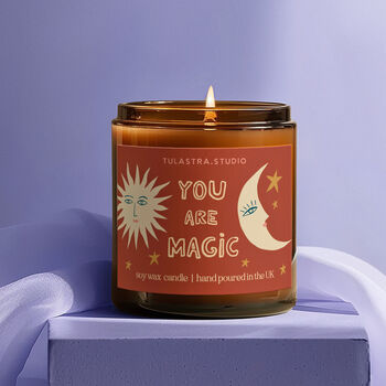 You Are Magic Scented Candle Gift, 2 of 11