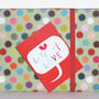 Mini Bubble Lots Of Love Card, thumbnail 3 of 5