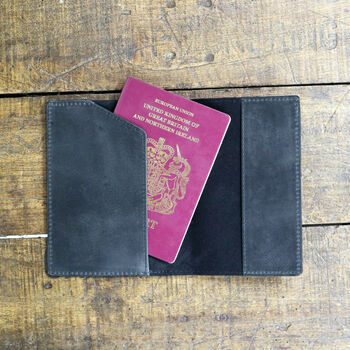 Personalised Vintage Travel Wallet And Passport Cover, 6 of 11