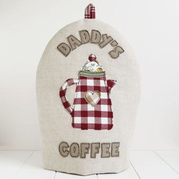 Personalised Cafetiere Cosy Gift For Him, 2 of 12