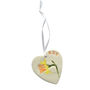 Handmade Ceramic Heart – Daffodil And “Mum” Keepsake Gift, thumbnail 4 of 11