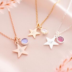 Star Necklace  Gold & Silver