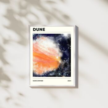 Dune Abstract Movie Painting Art Print, 3 of 4