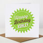 Personalised Happy Birthday Card, thumbnail 3 of 4