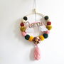 Personalised Pom Pom Wall Hanging, thumbnail 1 of 3