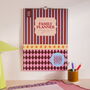 2026 2027 A3 Family Wall Calendar | Academic Year | Boho Circus, thumbnail 1 of 7