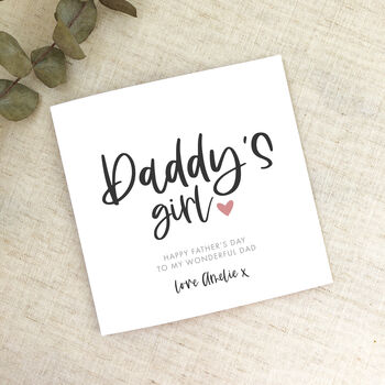 Daddy's Boy Father's Day Card, 2 of 4