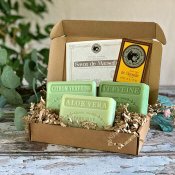Three ‘Green’ Fragranced Handmade French Soaps, 2 of 10