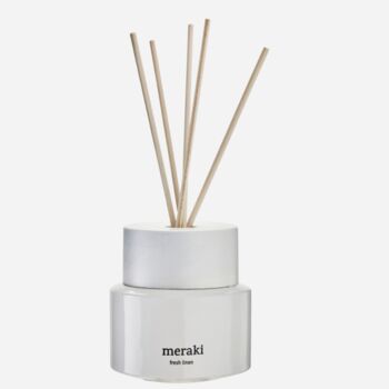 Meraki Fresh Linen Reed Diffuser, 2 of 2