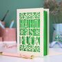 Grateful As Fuck Laser Cut Card, thumbnail 2 of 6