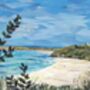 Carbis Bay, St Ives, Upcycled Paper Collage Print, thumbnail 2 of 6